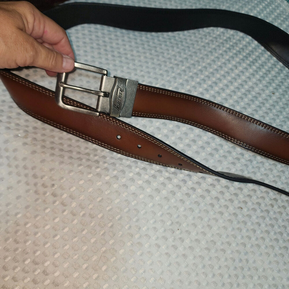 DICKIES EUC MENS SZ 50-52 LEATHER BELT
